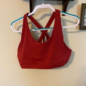 Burgundy Sports Bra NWOT